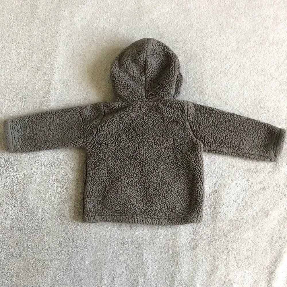 Carter’s Bear Ears Sherpa Fleece Zip Hoodie Jacket